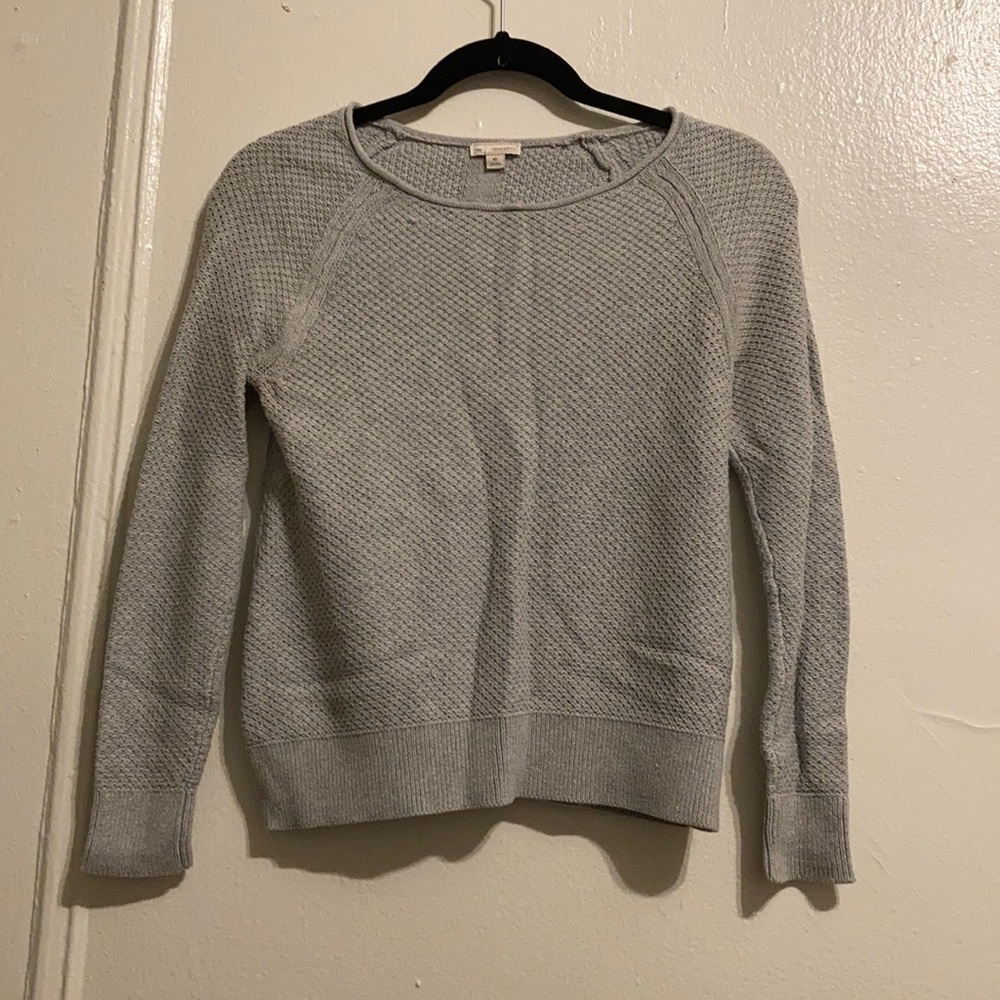 Cable knit sweater